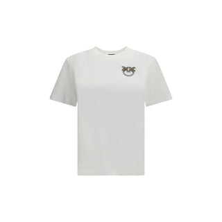 PINKO White Cotton T-Shirt