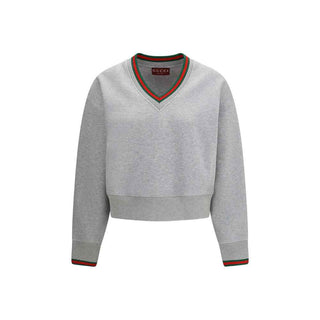 Gucci Gray Cotton Sweatshirt