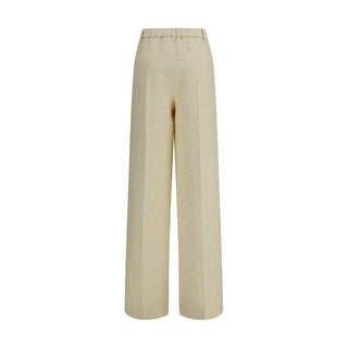 Gucci Beige Cotton Casual Pants