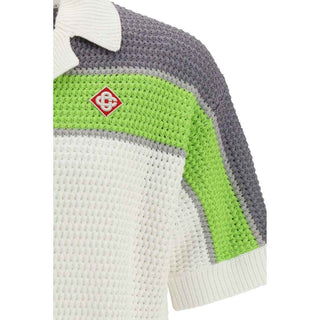 Casablanca White Cotton Pattern Shirt