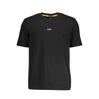 Hugo Boss Black Cotton Men's T-Shirt