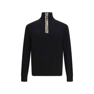 Burberry Black Wool Sweatshirt