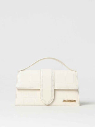 Jacquemus Ivory Cocco Le Grand Bambino Handbag