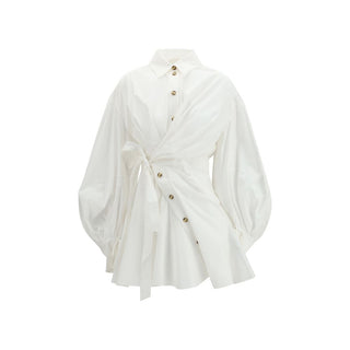 Zimmermann White Cotton Casual Dress