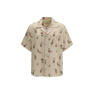 Valentino Multicolor Silk Pattern Shirt