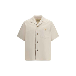 Valentino Beige Denim Shirt