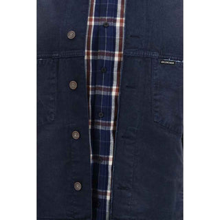 Balenciaga Blue Cotton Denim Jacket