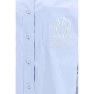 Thom Browne Blue Cotton Shirt