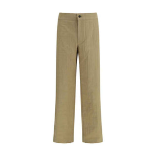 Burberry Beige Cotton Casual Pants
