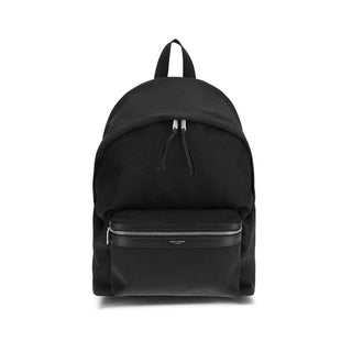 Saint Laurent Black Fabric Backpack