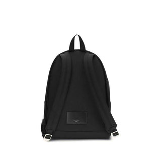 Saint Laurent Black Fabric Backpack