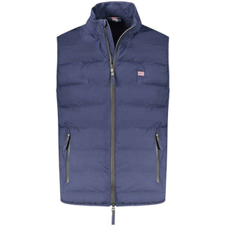 Norway 1963 Blu Polyester Men's Vest