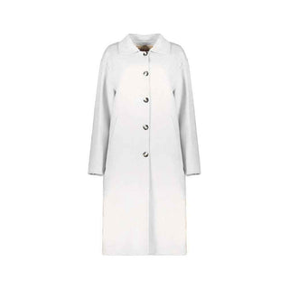 Herno White Wool Coat