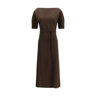 Lemaire Brown Cotton Casual Dress