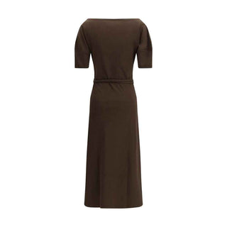 Lemaire Brown Cotton Casual Dress