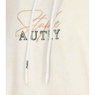 Autry White Cotton Hoodie