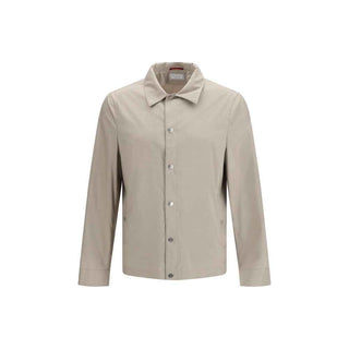 Brunello Cucinelli Beige Polyester Coat