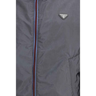Prada Gray Recycled Polyamide Clothing
