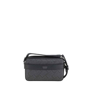 Ferragamo Black Polyethylene Shoulder Bag