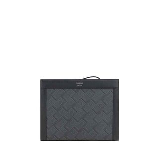 Ferragamo Black Polyethylene Clutch Bag