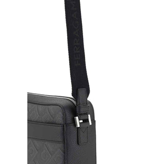 Ferragamo Black Polyethylene Shoulder Bag