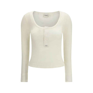 Chloé White Cotton Sportswear