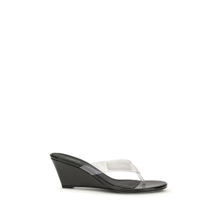 Coperni Black Pvc Flip-Flop Sandals