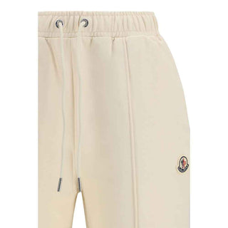 Moncler Beige Cotton Athletic Pants
