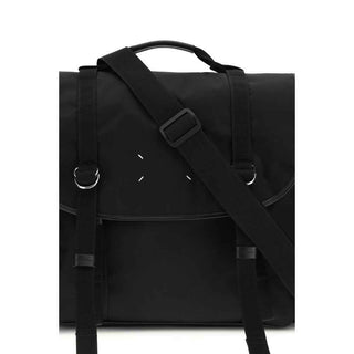 Margiela Black Calf Leather Bos Taurus Shoulder Bag