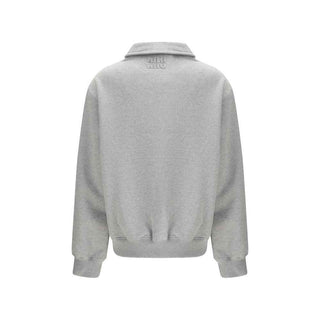 Miu Miu Gray Cotton Sweatshirt