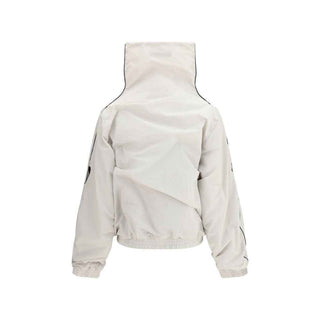 ALAINPAUL Gray Polyamide Full-Length Jacket