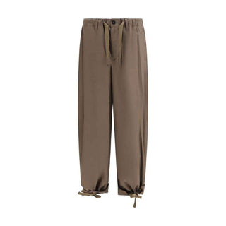 Sacai Brown Cotton Casual Pants