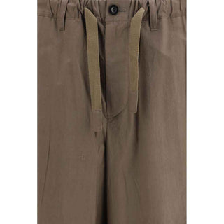 Sacai Brown Cotton Casual Pants