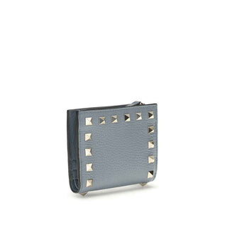 Valentino Garavani Blue Lamb Ovis Aries Aries Wallet