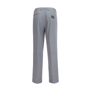 Fendi Gray Cotton Casual Pants