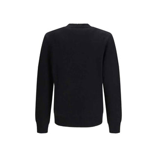 Fendi Black Wool Oves Aries Sweatshirt
