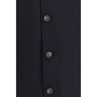 Herno Blue Elastane Coat