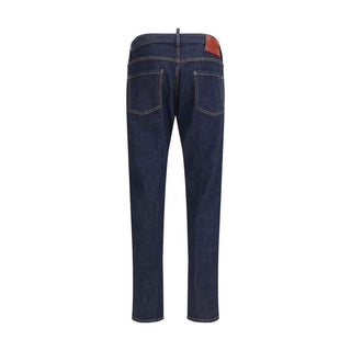 Dsquared² Blue Cotton Jeans Denim