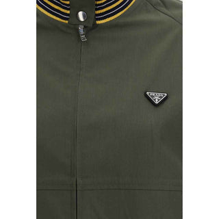 Prada Bicolor Polyester Bomber