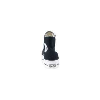 Converse Black Polyester High Top Sneakers