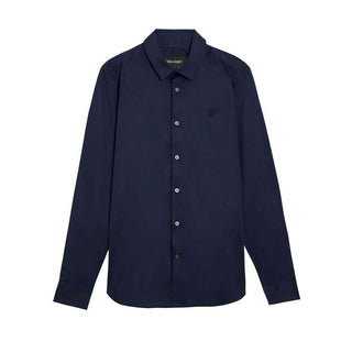 Lyle & Scott Blue Cotton Dress Shirt