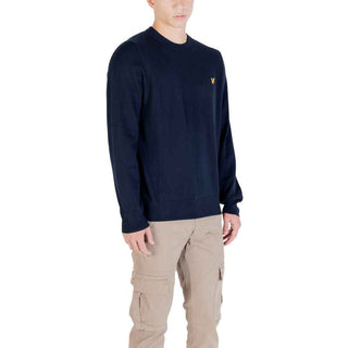 Lyle & Scott Blue Cotton Sweatshirt