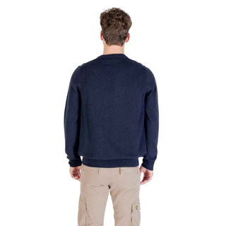 Lyle & Scott Blue Nylon Sweatshirt