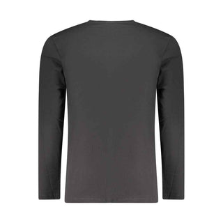 Hugo Boss Black Cotton Men T-Shirt