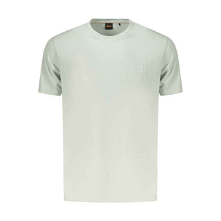 Hugo Boss Verde Cotton Men T-Shirt