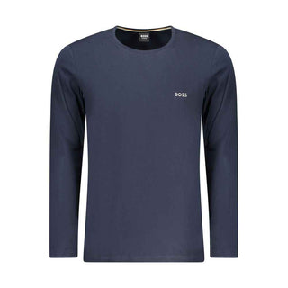 Hugo Boss Blue Cotton Men's T-Shirt