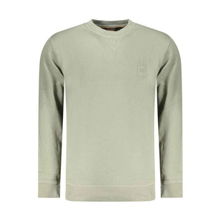 Hugo Boss Verde Cotton Men Sweatshirt