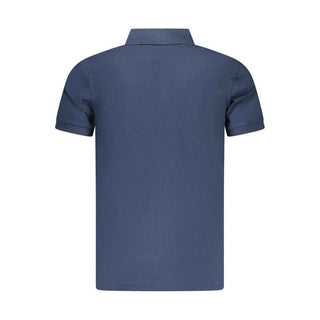 Hugo Boss Blue Cotton Men Polo Shirt