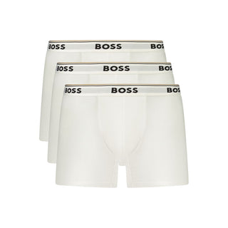 Hugo Boss Bianco Cotton Men Boxer Short