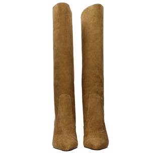 Jimmy Choo Brown Leather High Heel Boots